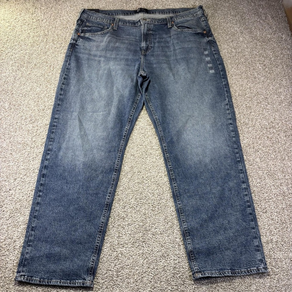 NWT Gap 90s Loose Jeans Womens 20/35R Blue Medium Wash Straight Stretch Denim